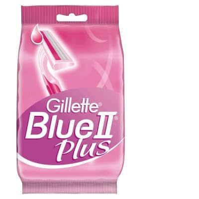 Gillette Blue II Plus Rasoirs Jetables, Lot de 10