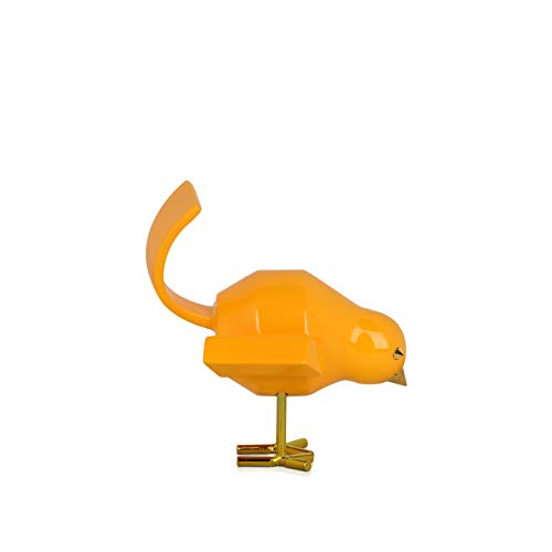 World Art TW60284 Resin Sculpture Yellow Bird, Resin, 14x11x14 Cm, Multicolour - Image 2