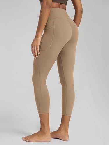 Image of ODODOS Buttery Soft Lounge Yoga Leggings with Pockets for Women 23 inch / 25 inch /28 inch High Waist Yoga Pants