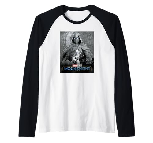 T-shirt Moon Knight Marvel Style Baseball Cadeau Parfait Original pour Anniversaire de Geek