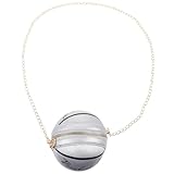 [LIFKOME] 洋風チェーン付きバスケットボールバッグ レディースクロスボディショルダーバッグ ティーン向け化粧ポーチ兼用 おしゃれで多用途