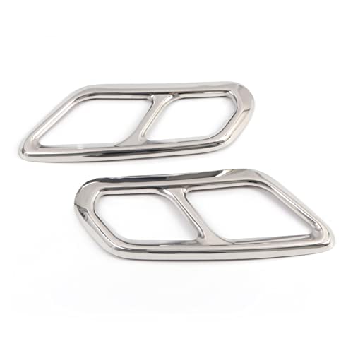 SQFZLL Exhaust Pipe For Volvo XC40 2018-2021 Stainless Rear Exhaust Muffler Tip Pipe Decoration Cover Trim