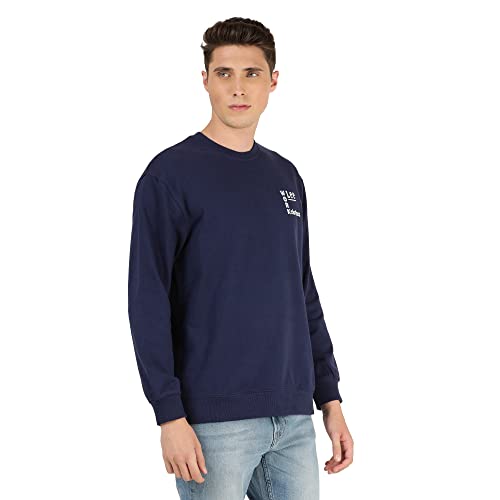 Image of Lee Men's Cotton Round Neck Sweatshirt