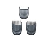 Replacement 3 Piece Set (3mm 5mm 7mm) Beard Stubble Blade Guards for Philips Norelco Multigroom Trimmer (View Description and Photos for Compatible Models and Blade Sizes)