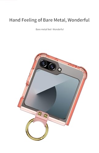 Coque Samsung Flip 6 antichoc transparente avec stylet et anneau de support - 5