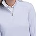 Fairway & Greene Wells Womens Golf Quarter-Zip - Dream/White/M