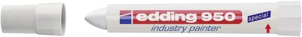 edding 4-950-1-4049 Industry Painter White, Set of 10 Pieces