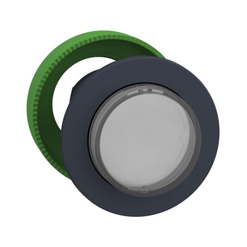 Bouton poussoir lumineux blanc flush pour commande précise - 2