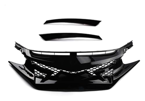 Grille capot supérieur Civic 2016-2021 | Finition soignée style Type R