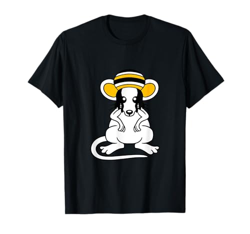 Ratón Reggae Jamaica Sombrero Rasta Curls Chill Cap Comic Divertido Camiseta