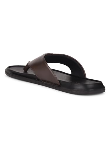 Image of Liberty Healers AVN-107 Black Casual Thong Slippers for Men