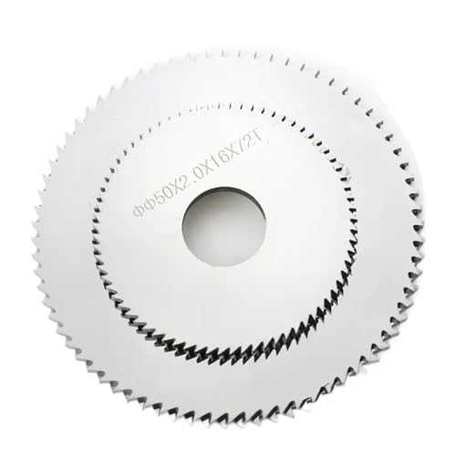 Lame de fraisage acier carbure monobloc 60mm finitions parfaites sans bavure