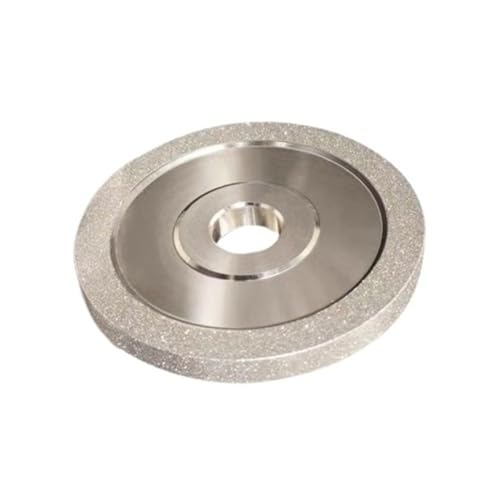 100/125/150mm Alloy Diamond Grinding Wheel, Tungsten Steel Ceramic CBN Milling Cutter Jade Carving Grinder Sharpener Disc(80MMX10MMX200)