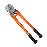 Dawn Railing Wire Rope Cutter 18" Hardened Cable Cutter, High Strength Steel Heavy Duty Wire Cutter