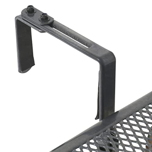 greemotion – Mesa de pared, colgante, suspendida, para balcón, terraza y patio, Mesa rectangular, desayuno, comedor, Mueble mobiliario auxiliar de exterior, Pequeño, Gris - imagen 6