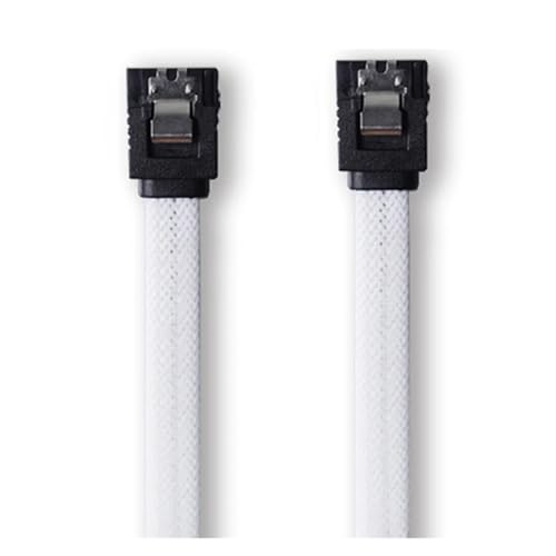 Cable de datos SATA 3.0 III de 50 cm con funda de nylon