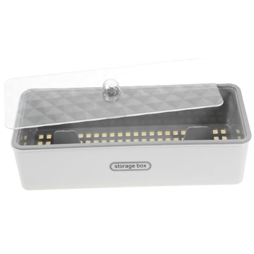 Kichvoe Organizer Porta Posate 10.7X4.7X2.8 Pollici Scatola Portaposate Riutilizzabile Supporto Utensili Da Cucina Facile Da Pulire Per Casa E Ristorante