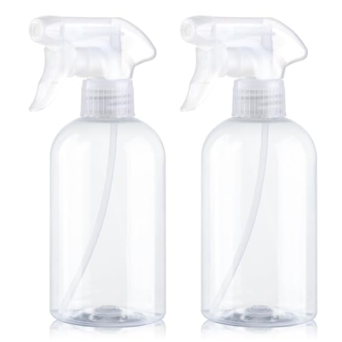 Spray Bottles 2Pack 10oz Plastic Squirt Bottles Empty Water Spray Bottle