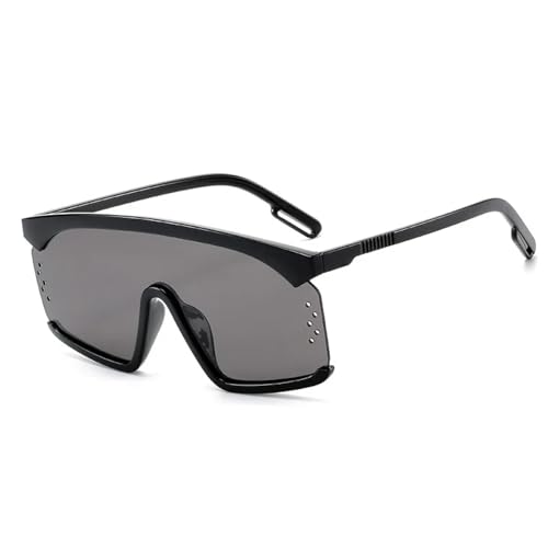 Lunettes de soleil surdimensionnées unisexes look vintage chic