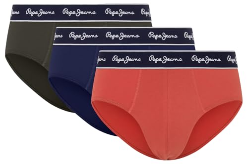 Pepe Jeans Solid BF 3P, Calzoncillos,