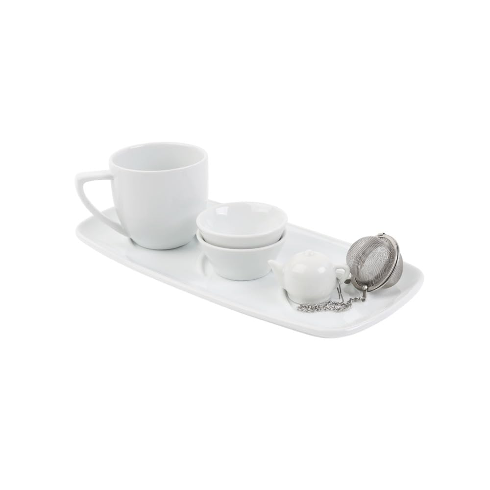 Tasses à thé Holst Porzellan FD 131 contre les taches de théine service porcelaine