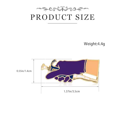 Image of Science and Medical Microscope Brooch,Colorful Enamel Lab Pin Jewelry for Scientists Laboratory Enthusiasts Badge Gifts