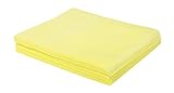 TaskBrand N-DSMFPY Hospeco Mineral Oil Treated Duster, Quarter-Fold, Poly Packed, Specially Treated to Attract and Hold Dust, 18' x 24', Yellow (10 Packs of 50)