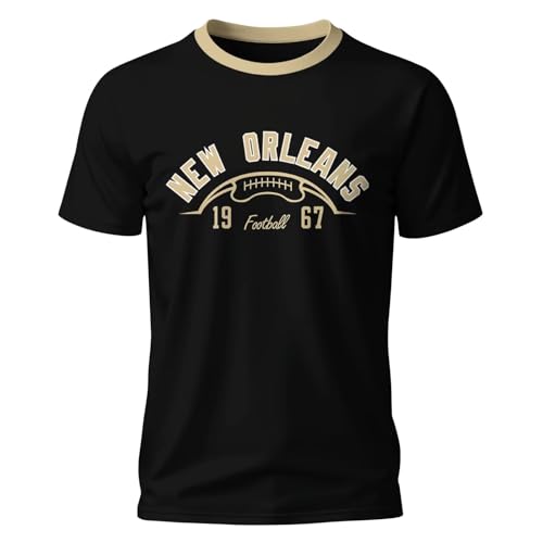 Image of ANTKING T-Shirt Custom Name Number Crewneck Short Sleeve for Men Youth Gifts