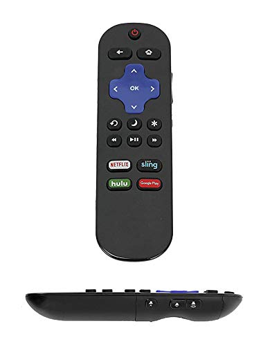 New NS-RCRUS-17 Remote fit for Insignia Roku TV NS-39DR510NA17 NS-32DR310NA17 NS-24DR220NA18 NS-65DR620NA18 NS-32DR420NA16