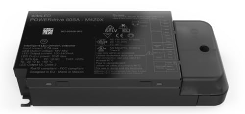 eldoLED | POWERdrive 50SA-M4Z0X - 50W DMX/RDM Full-Colour (RGBW) Dimmable LED Driver