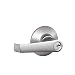 Schlage F80CSSK V ELA 626 Elan Light Commercial Keyed Storeroom Lever, Satin Chrome