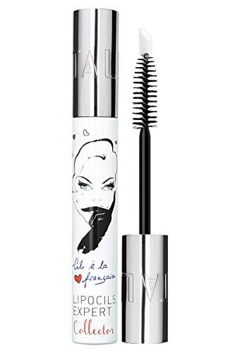 Lipocils Expert Collector - Talika - Gel booster de pousse et de pigmentation des cils - Soin naturel des cils - Édition Limitée Cils à la Française - Brosse + embout mousse - 10 ml Cover