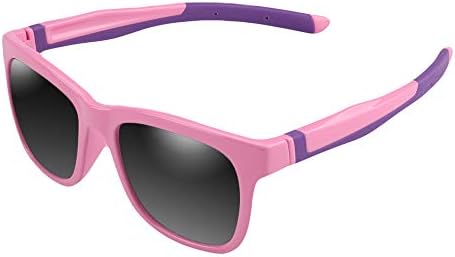 ASVP Shop Children Kids Boys Girls Baby Polarized Sunglasses Silicon Rubber Shades Glasses Age 3-10