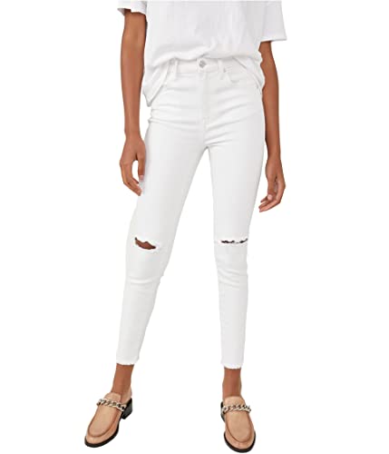 Free People We The Free Raw High-Rise Jeggings
