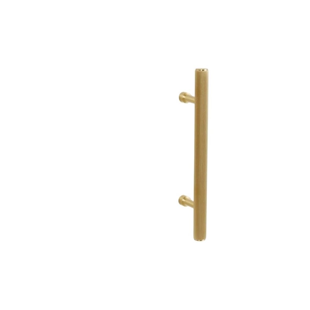Maniglie for mobili in ottone massiccio a strisce moderne, maniglie dorate for armadi e cassetti, for di da cucina lusso Maniglia per porta dell'armadio(Brass-416mm)