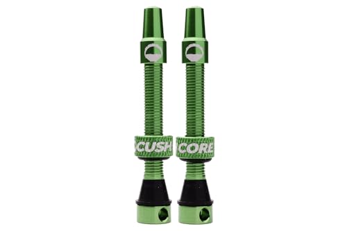 CushCore neumáticos sin pinchazos con forro polar verde de 44mm