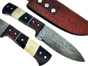 Poshland Price Reduced - BC-T-055 - Custom Handmade Damascus Steel Knife- Beautiful knife