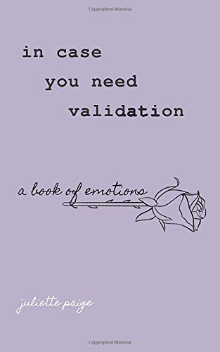 in case you need validation: a book of emotions (juliette paige poetry)