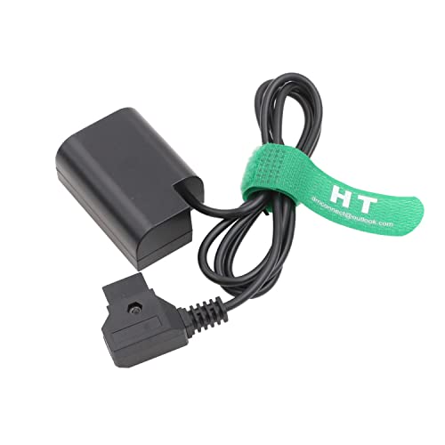 D-tap DMW-DCC12 coupleur DC DMW-BLF19E batterie factice pour Lumix GH3 GH4 GH5 câble droit