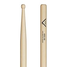 Made in the USA from high grade American hickory, Vater Drumsticks are made the same as they've always been, resulting in a consistent and durable drumstick: Hands-on craftsmanship, higher moisture content in the raw material, lathe turned, tumble fi...