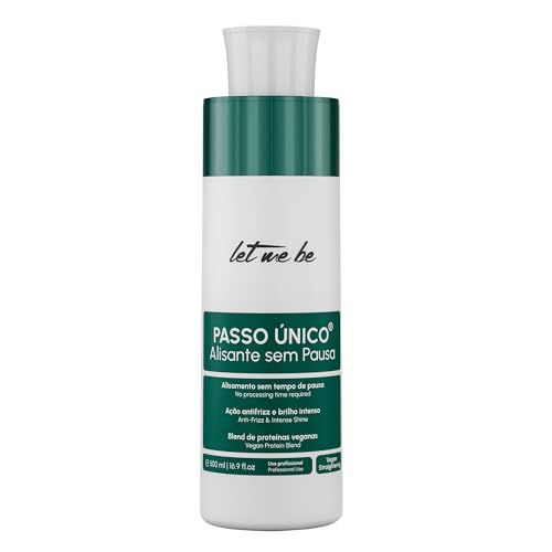 Let Me Be - ¡NUEVO ALISADO BRASILEÑO SIN TIEMPO DE EXPOSICIÓN! Orgánico Vegano, 1er Alisado Instantáneo Sin Formol de Un solo Paso, con Aminoácidos, Keratina Hidrolizada y Proteínas Vegetales (500ml)