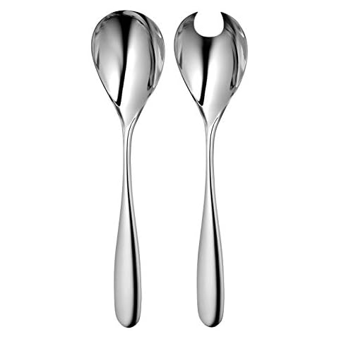 Robert Welch Stanton Stainless Steel Salad Servers Cover
