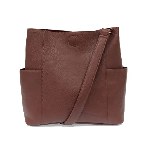 Image of Joy Susan Side-Pocket Bucket Bag: Kayleigh Crossbody