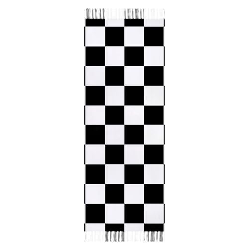 Women's Shawl Scarves, Faux Cashmere Fringe Shawl Wraps for Travel Wedding Party