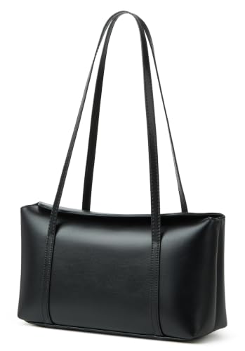 Image of Slouchy PU Leather Hobo Bags Women Retro Trendy Underarm Shoulder Bag Cute Crescent Crossbody Purses Travel Tote Handbag 2026