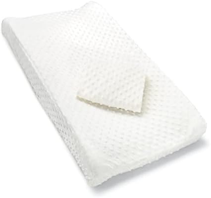 Munchkin® Diaper Changing Pad Covers, 2 Pack, White – Fits Standard Contoured Changing Pads