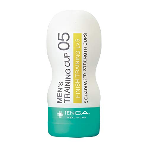 TENGAヘルスケア メンズトレーニングカップ フィニッシュトレーニング Lv.5 ソフトタイプ 感じにくく遅い方のトレーニングに 白 1個 (x 1) - 画像1
