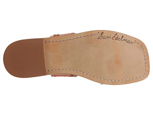 Image of Sam Edelman Haydee Fashion Slip On Open Toe Heeled Slides Sandals