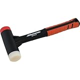 1½ lb Dead Blow Hammer | Replaceable Tips | Includes Soft and Extra Hard Plastic Tips