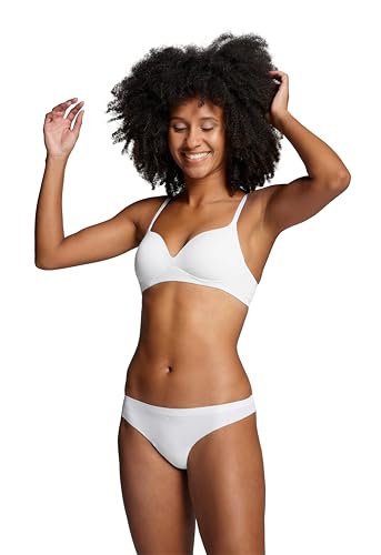 PUMA Damen Bra Unterwäsche, Weiß, 75C EU – Ansicht 6